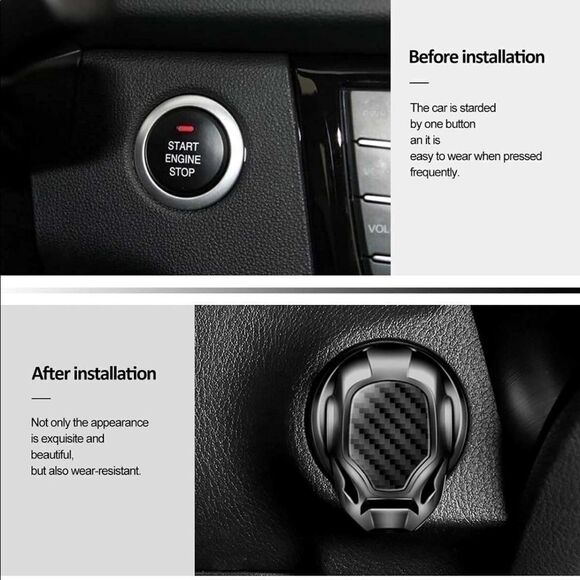 BMW Motorsports Car Engine Start Stop Button Cover Push NWT - Picture 4 of 15